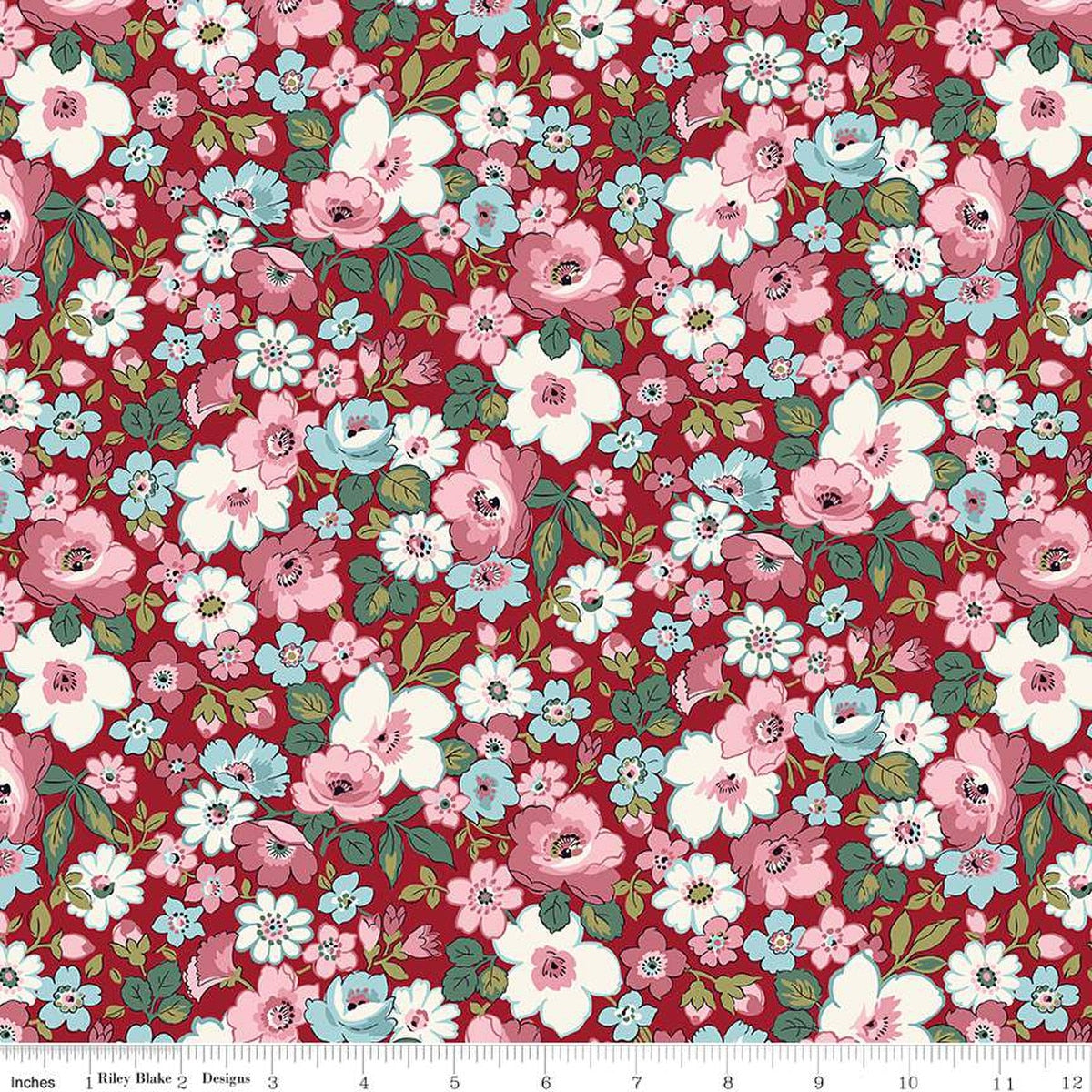 Liberty Heirloom Collection 4 Hedgerow Bloom C