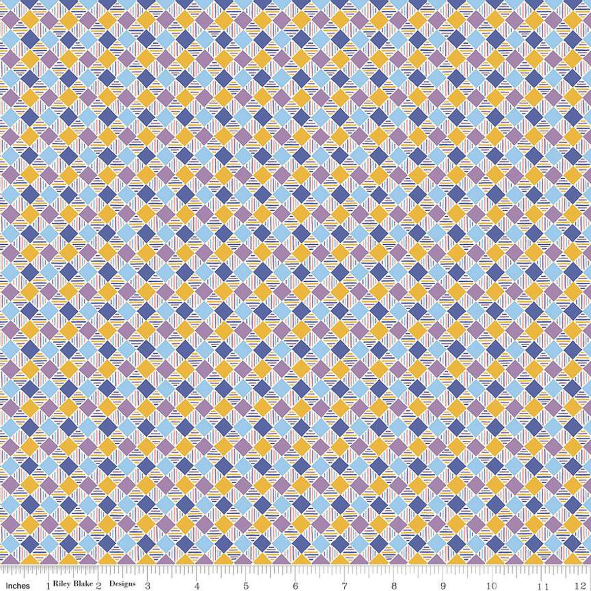 Liberty London Bouquet Urban Check B