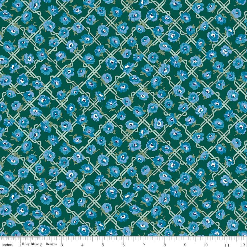 Liberty Floral Nostalgia Rosemary Blooms C