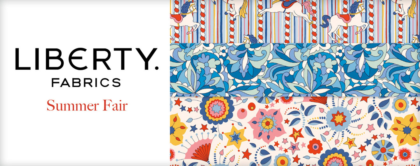 Liberty Summer Fair Fat Quarter Bundle, 20 Pcs.