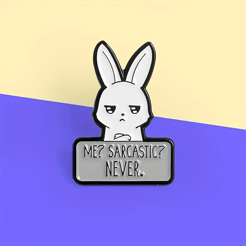 Oh Bunny! enamel pin