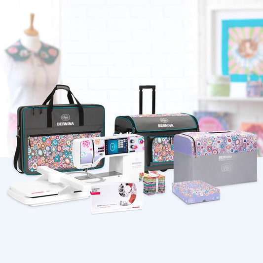 BERNINA 770 QE PLUS Kaffe Edition with Embroidery - Visit, call or email us for added discounts to our listed MSRP price!