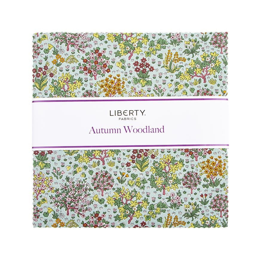Liberty Autumn Woodland 10 Inch Stacker, 42 Pcs.