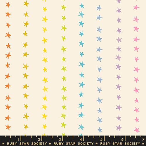 *Pre-order* Ruby Star - Daisy Days Starry Stripe - Multi on Natural