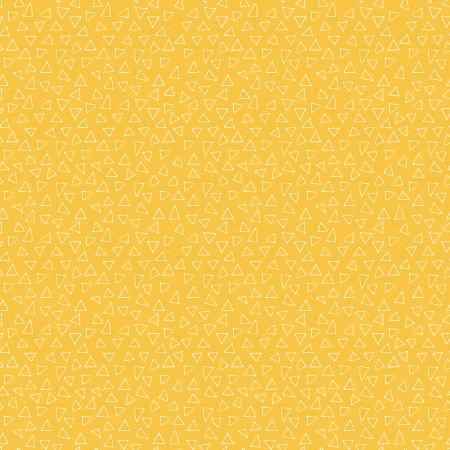 Yellow Floating Triangles