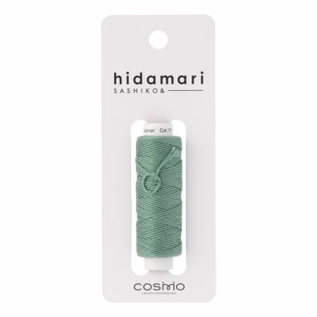 Cosmo Hidamari Sashiko Solid Thread 30 Meters Catnip - Col 017