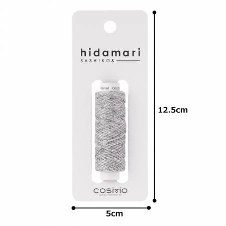 Cosmo Hidamari Sashiko Variegated Thread 30 Meters Cookie & Cream - Col 205