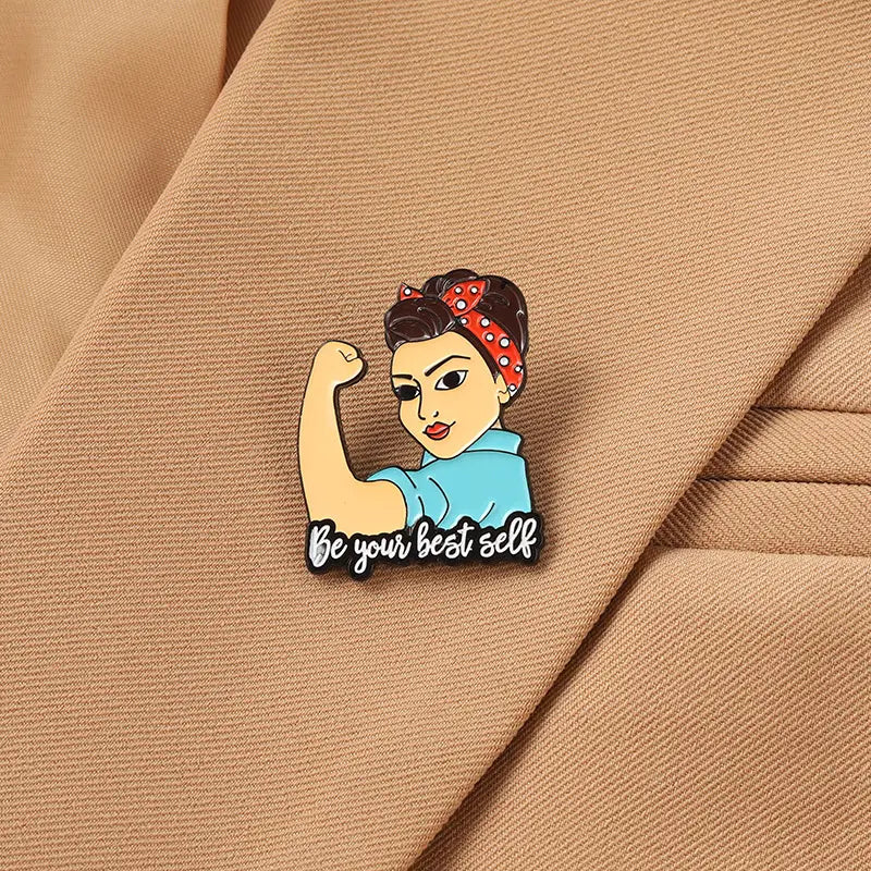 Be Your Best Self Enamel Pin