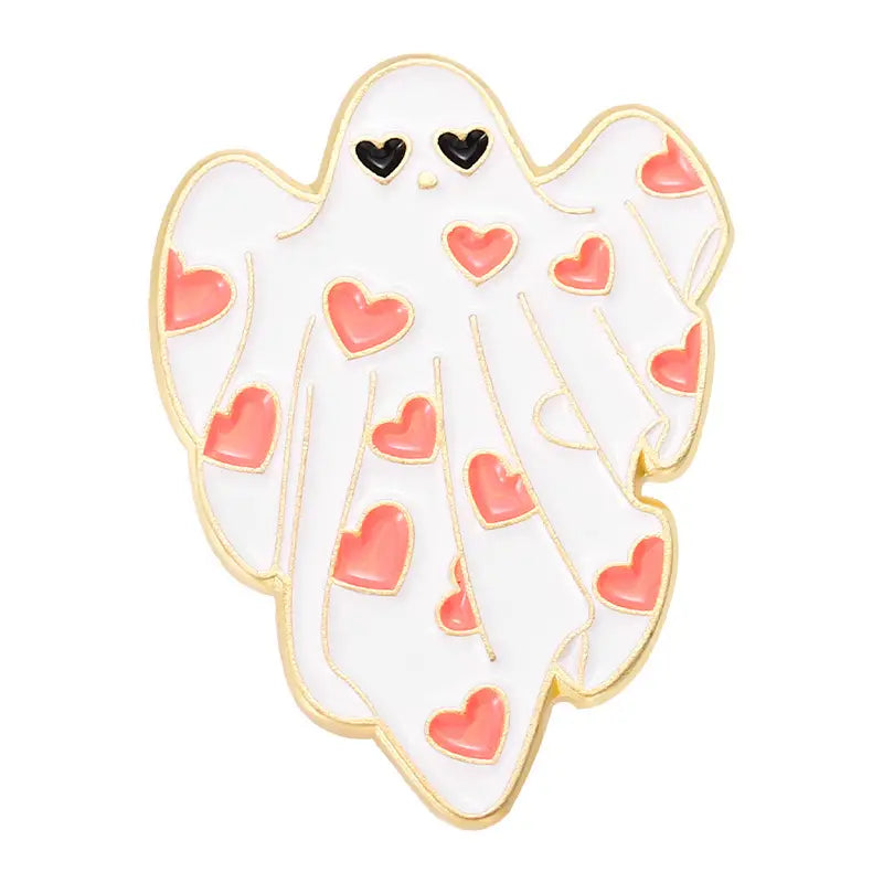 In love Ghost Enamel Pin