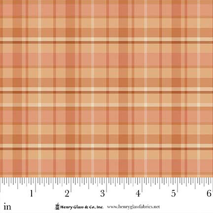 Thistle & Rye Plaid - Large Plaid, Peach Multi