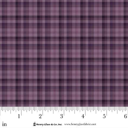Thistle & Rye Plaid - Small Plaid, Purple