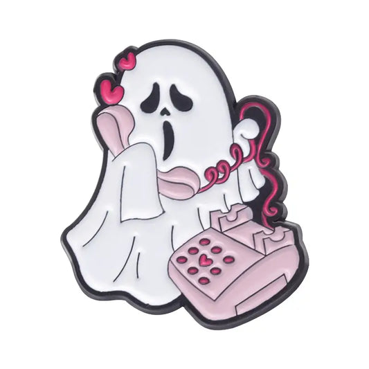 I love you Ghost Enamel Pin