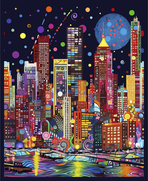 4155P-99 Black || Metro Mirage