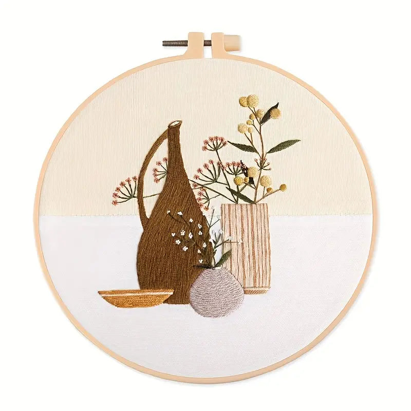 Still Life Embroidery Kit