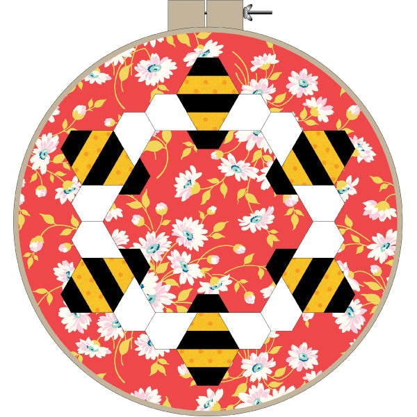 Buzzy Bees by Paper Pieces - Small Pack - 6 bees