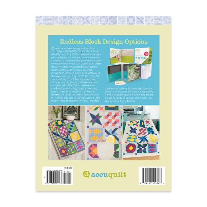 GO! Qube Mix & Match Block System Pattern Book – 2nd Edition
