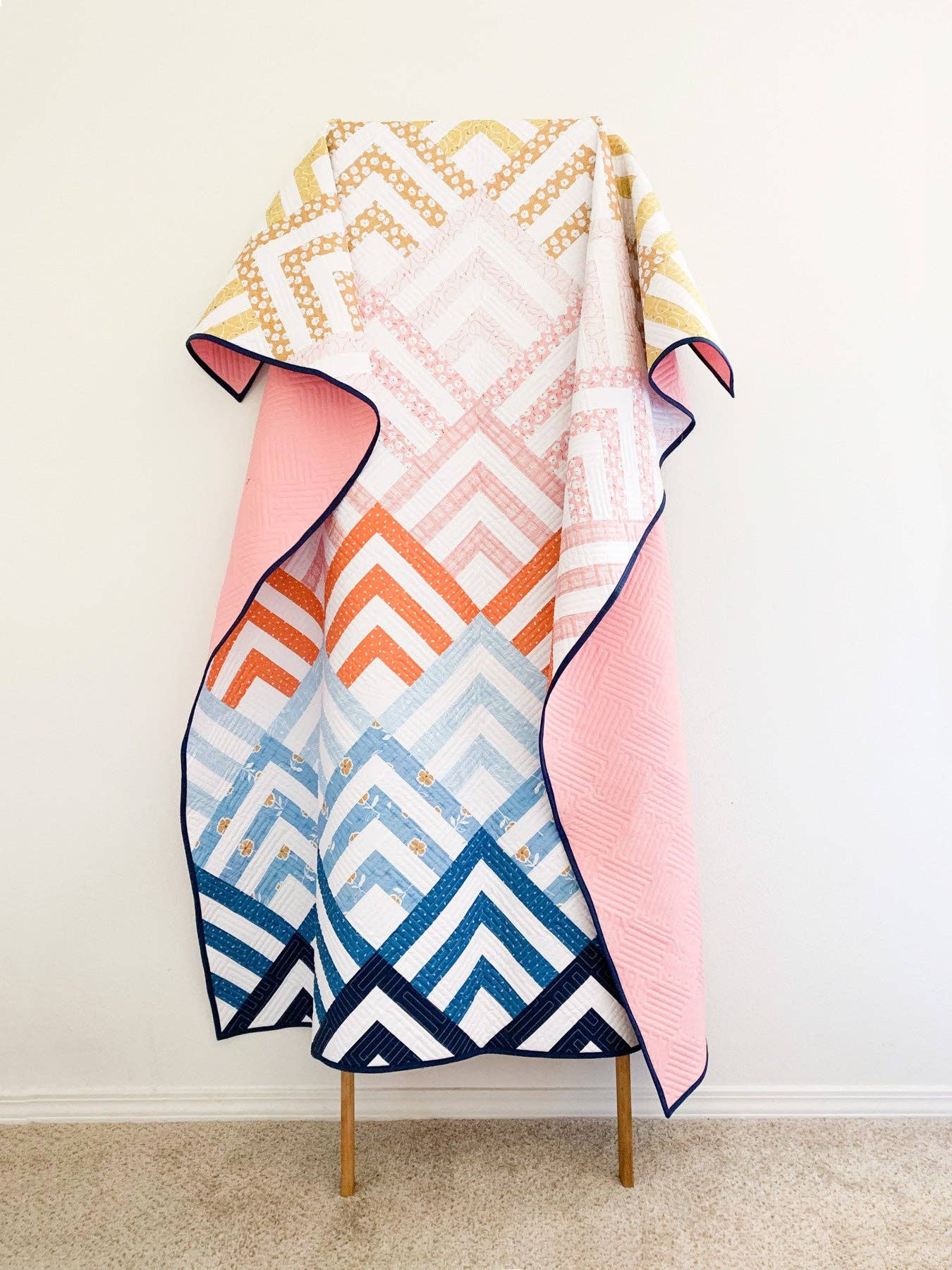 Cabin Peaks Quilt Pattern