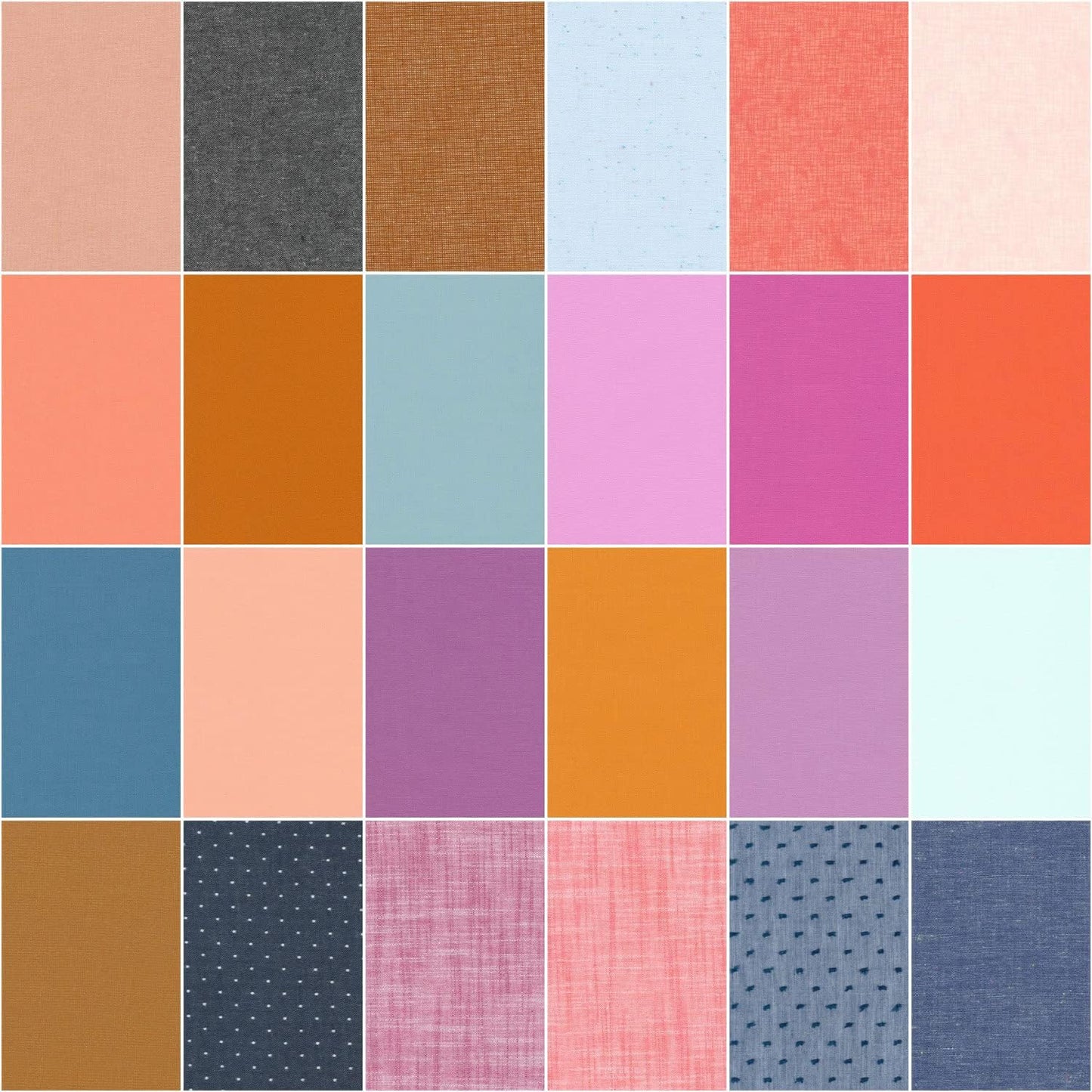 Fat Quarter Bundle 24pcs - Palette Picks curated by Lo & Behold Stitchery