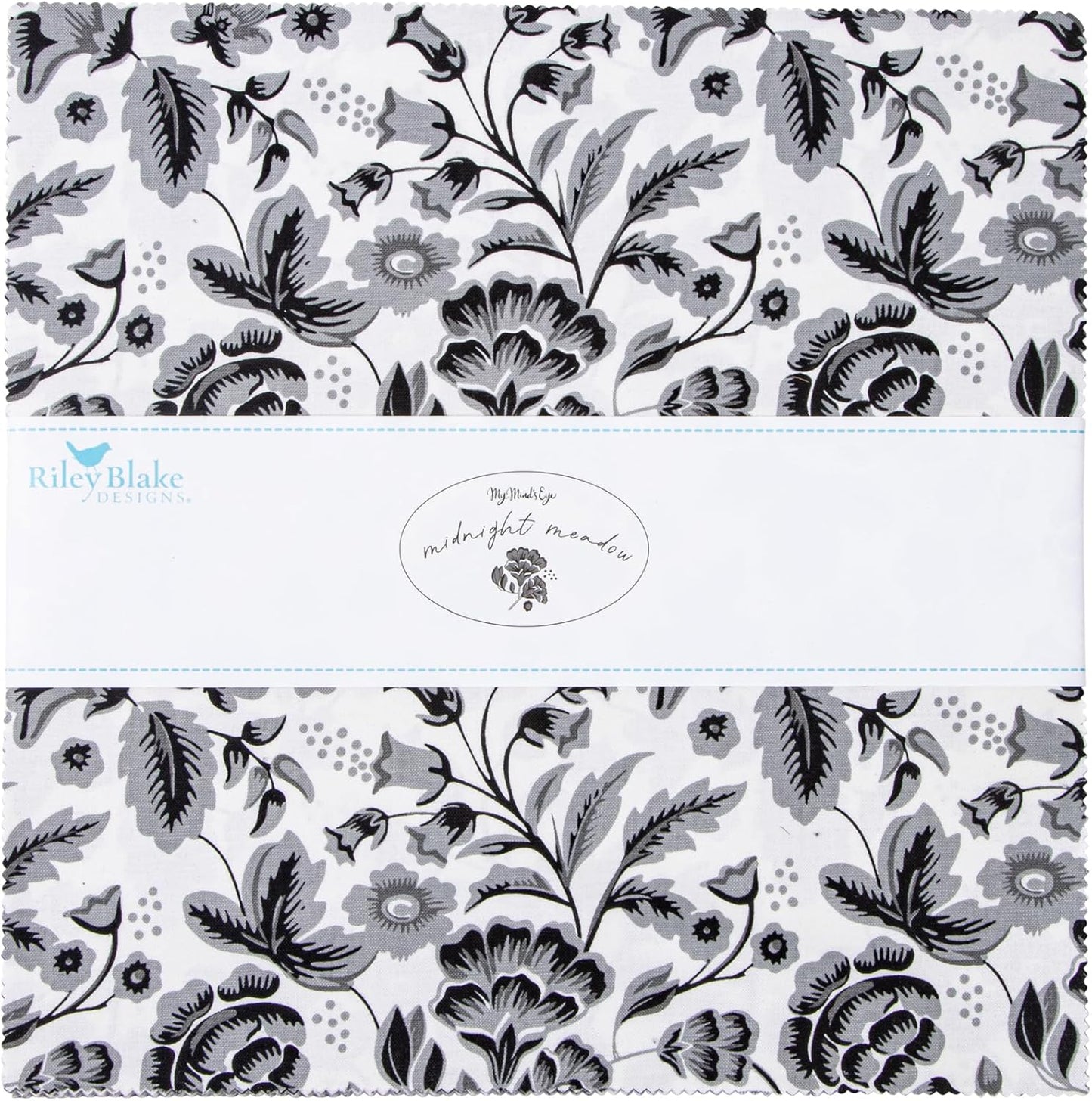 Midnight Meadow 10 Inch Stacker, 42 Pcs.