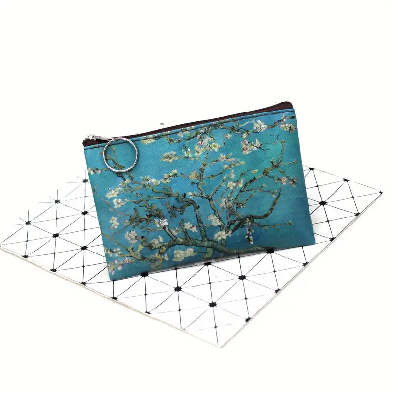Van Gogh Almond Blossom Zipper Pouch