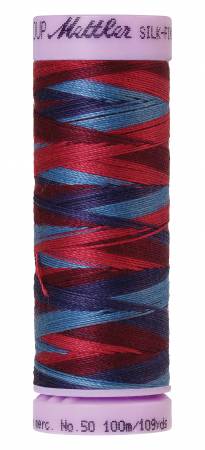 Silk Finish Cotton 50wt, 109yds Berry Rich - 9075-9816