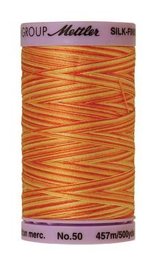 Silk Finish Cotton Multi 50wt 500yds Orange Ana - 9085-9831