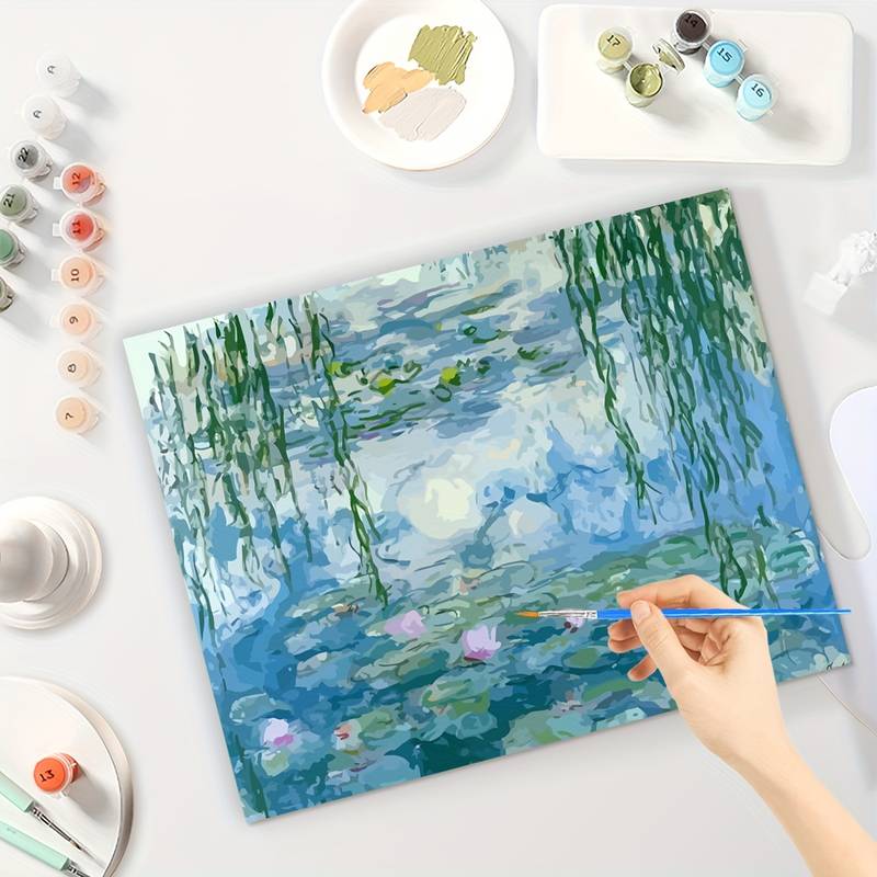 Monet Water Lilies Paint by Numbers Kit