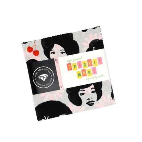 *Pre-order* Ruby Star - Sparkle Mart Charm Pack, 42pc