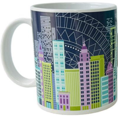 Amanda Murphy Cityscape Mug - Night