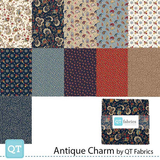 Antique Charm - 5" Charm pack