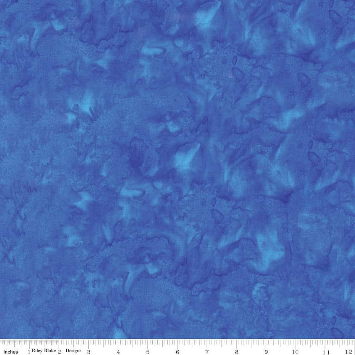 Batiks Hand-Dyes Azure