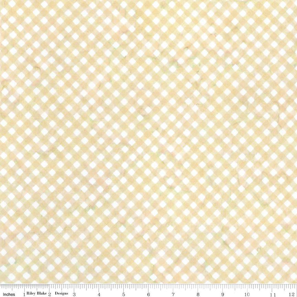 Expressions Batiks Watercolor Daisies Cornsilk