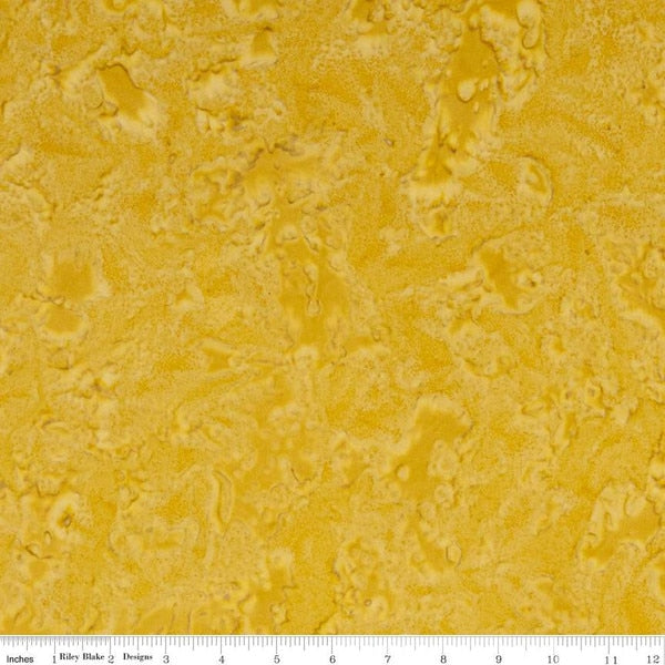 Expression Batiks Hand Dyes Dark Yellow