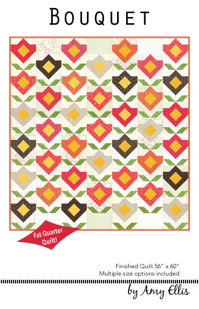 Bouquet Quilt Pattern by Amy Ellis