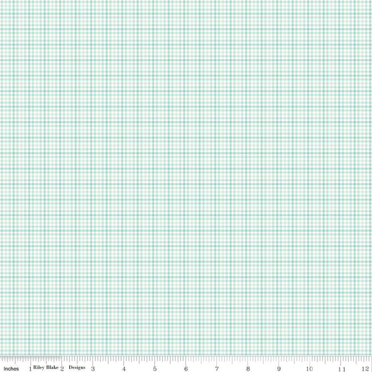 You & Me Plaid Aqua