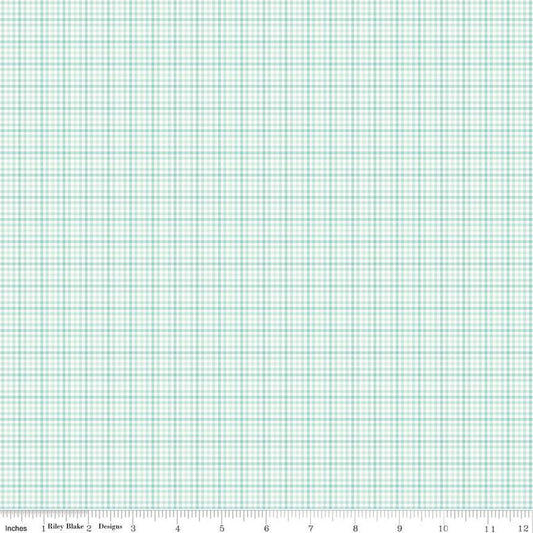 You & Me Plaid Aqua