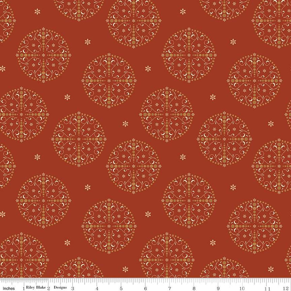 Sewing Your Oats Medallions Red