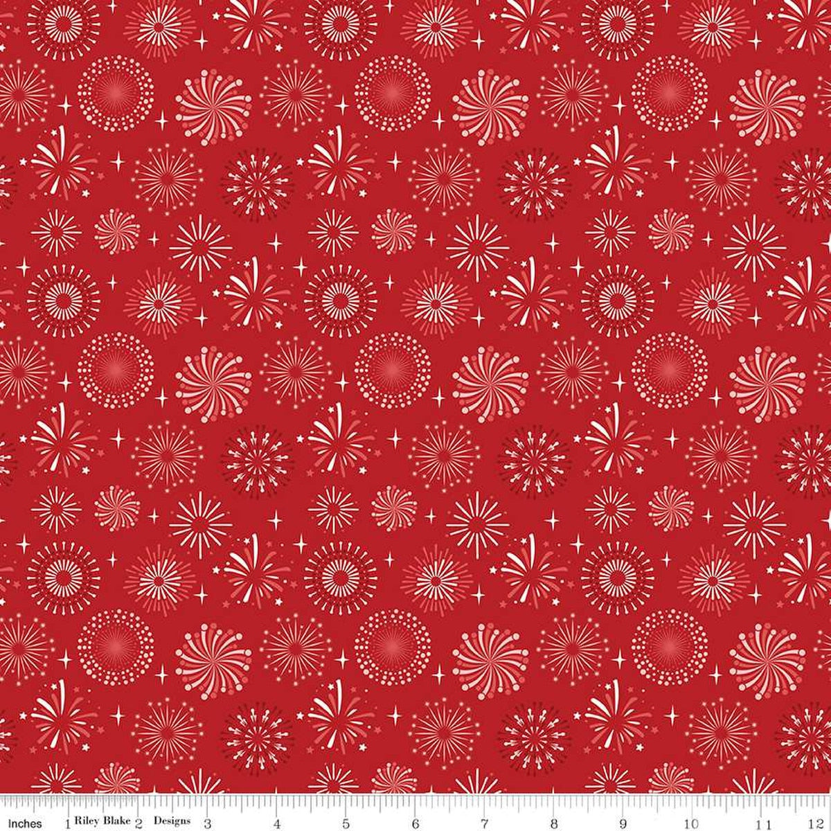 Stars and Stripes Forever Fireworks Red