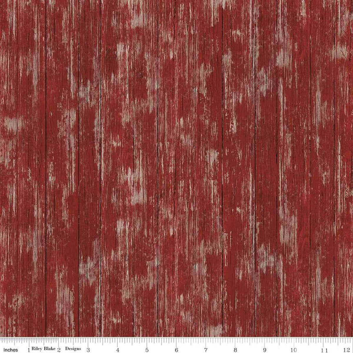 Covered Bridges in Spring Barn Wood Burgundy