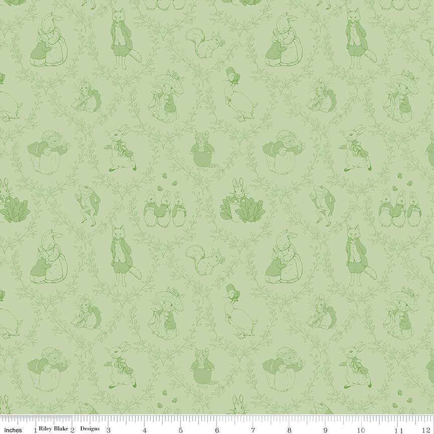 Peter Rabbit & Friends™ Toile Fern