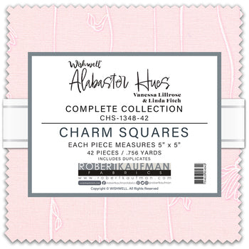 Alabaster Hues 5" Charm Pack - 42pc