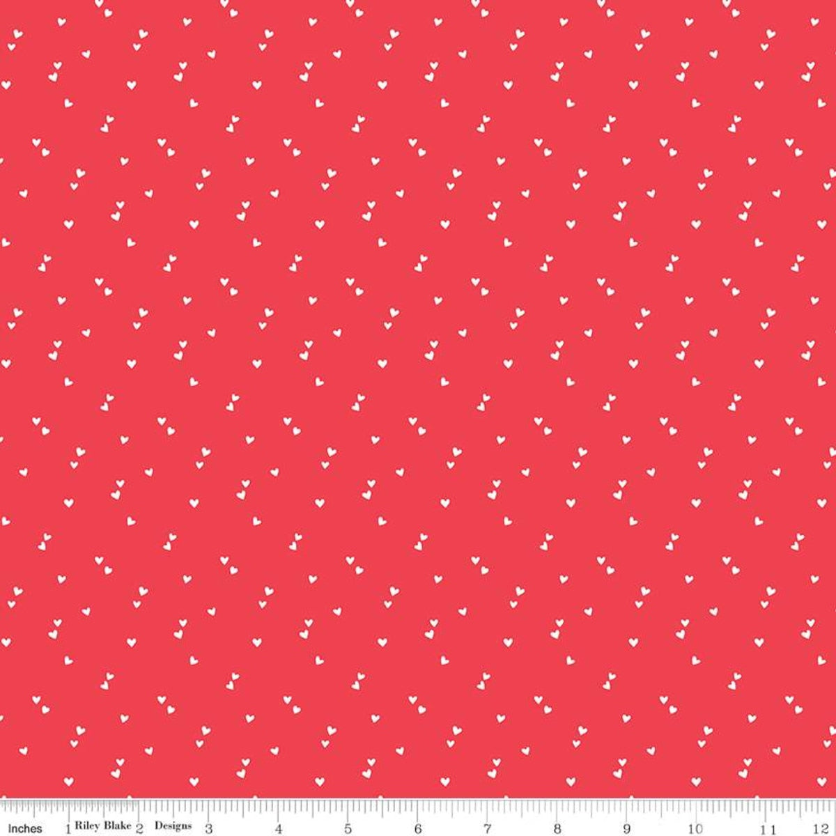 Seasonal Basic Hearts Red