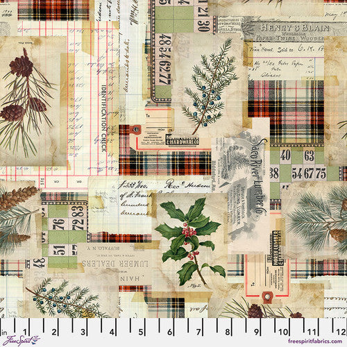Woodland Collage Canvas - Multi