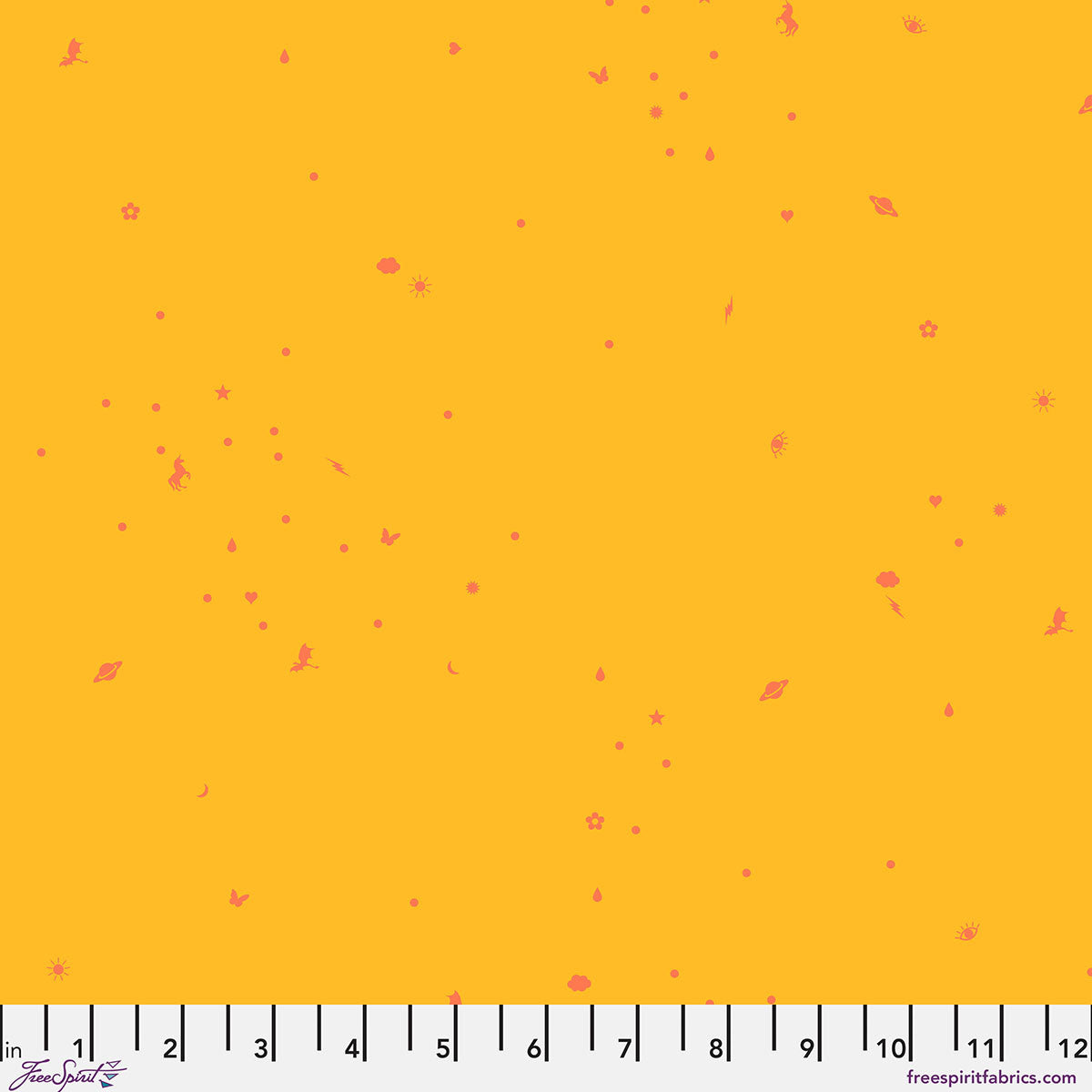 *Pre-order* Tula Pink - Charmed - Dandelion || Legendary Cotton Lawn