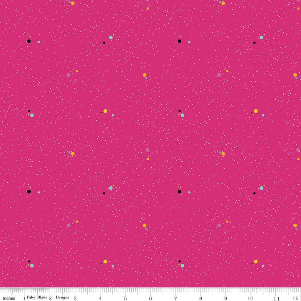 Colour Wall Dots Pink