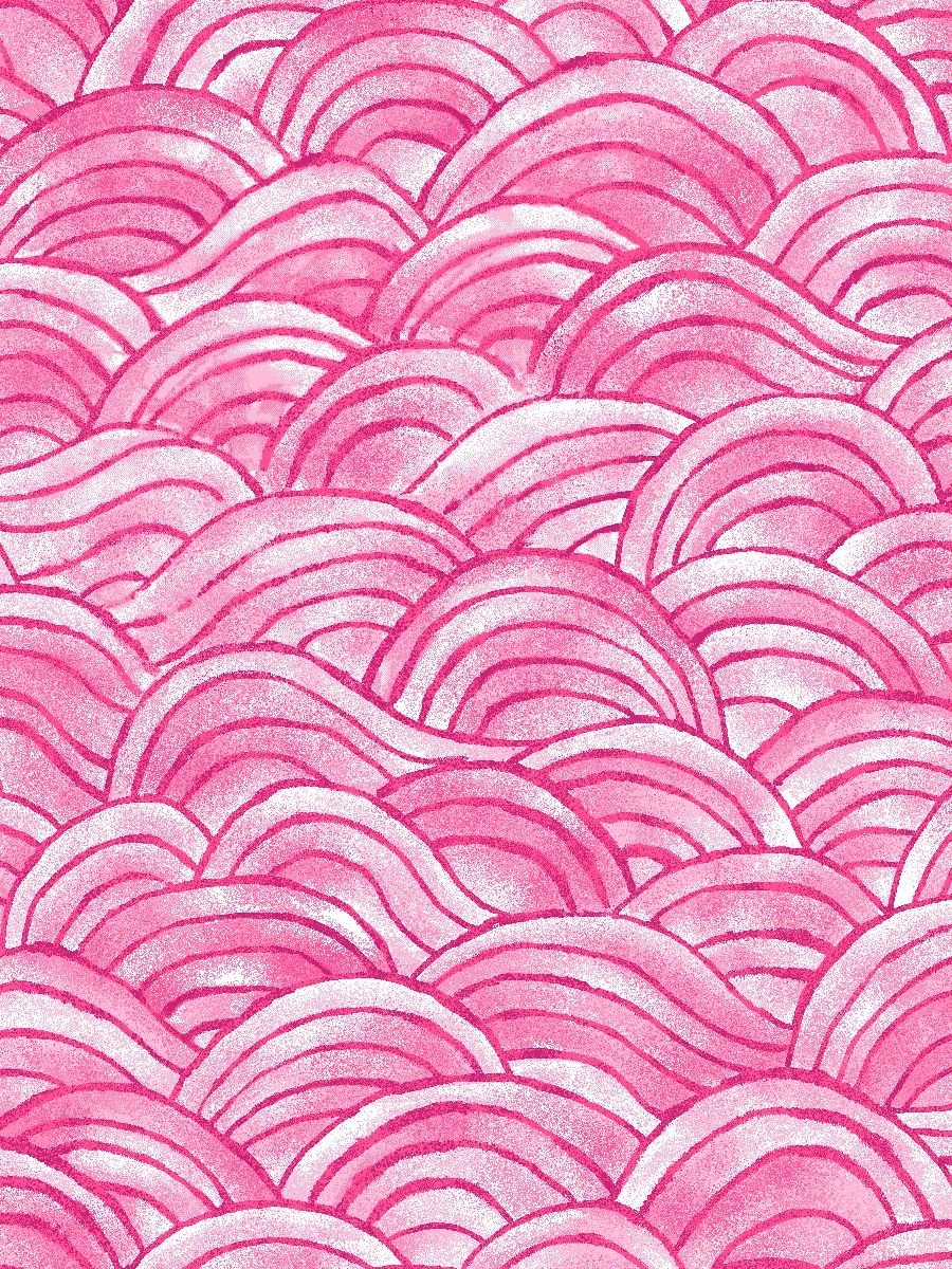 Surfside Waves Pink