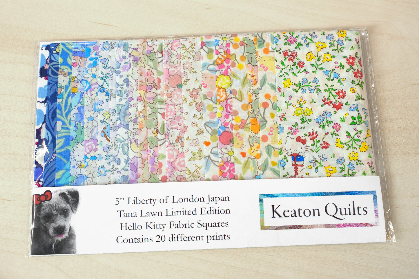 Hello Kitty Liberty Lawn 5" Square Charm Pack - 20 pcs