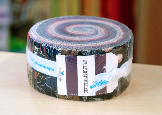 I Love New York 2.5 Inch Jelly Roll, 40 Pcs
