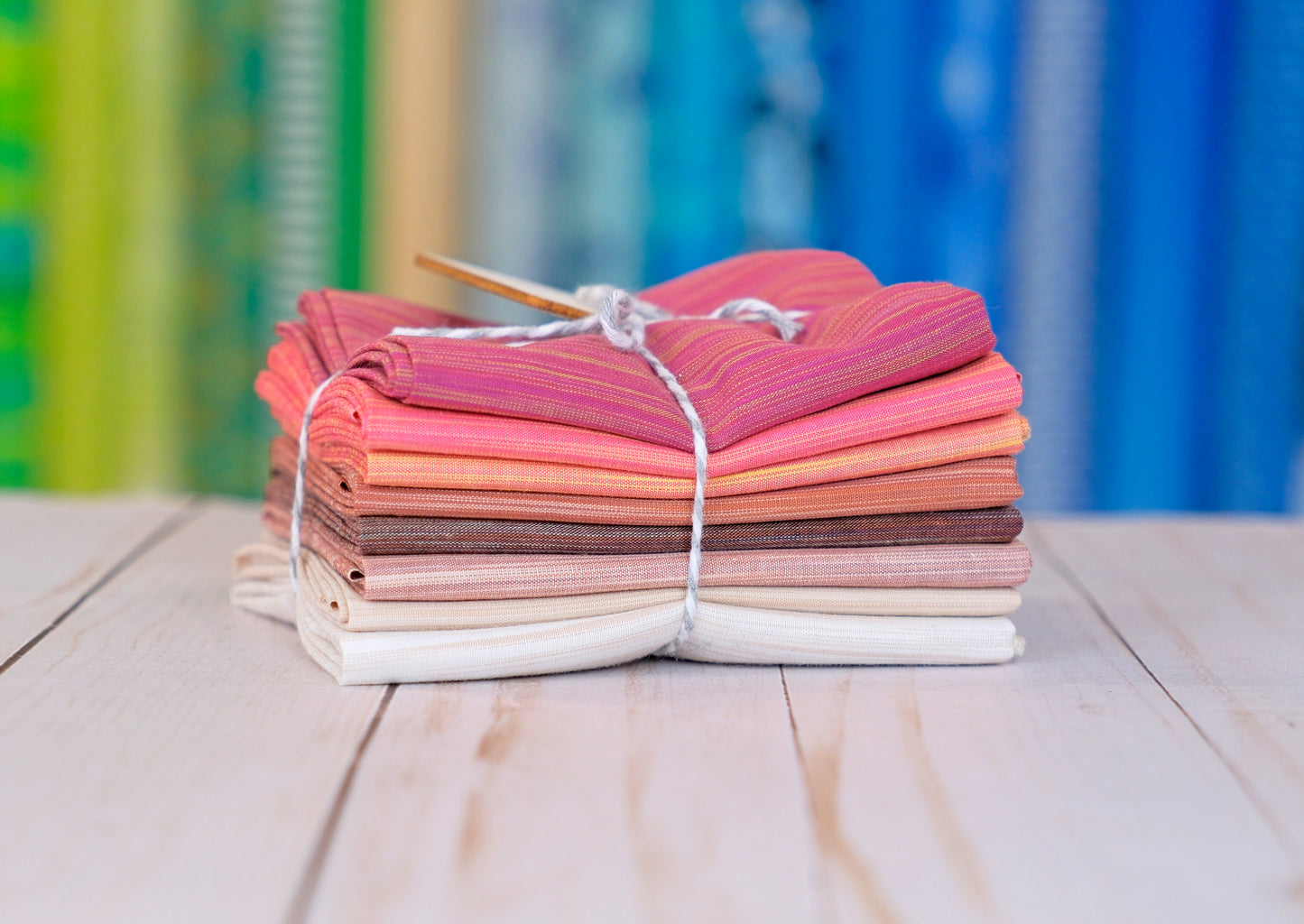 Space Dye Woven by FIGO 8 pc bundle - Warm