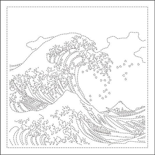 Olympus Sashiko Sampler (Hokusai Katsushika)